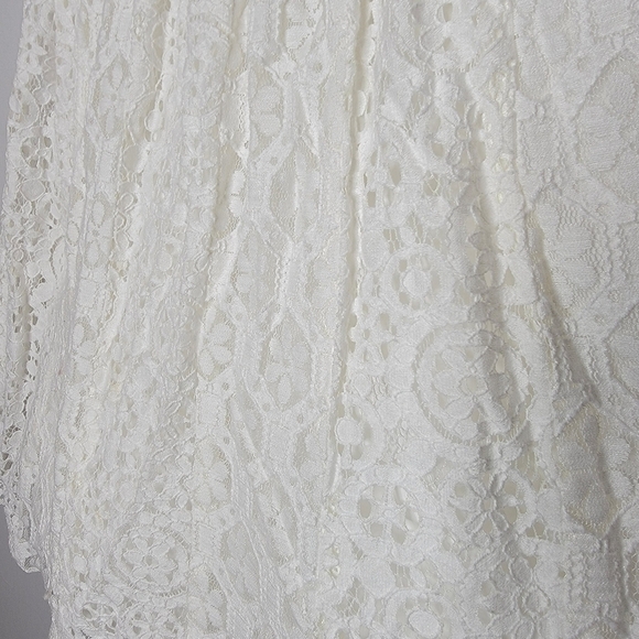 Lilly Pulitzer White Strapless Lace Dress - Picture 7 of 12